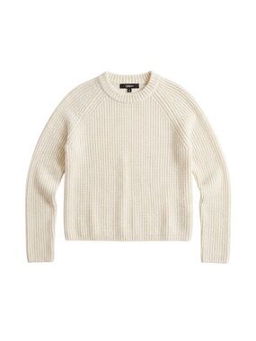 Quince 100% Cashmere Crewneck Sweater  Ivory Size XS